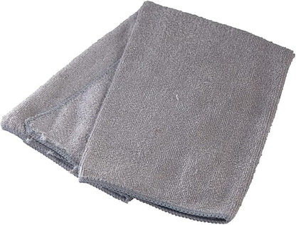 Quickie Microfiber Cleaning Cloth, Single, Grey, Multi-Surface Cleaning Cloth, Ideal for Cleaning Kitchen, Bathroom, Living Rooms
