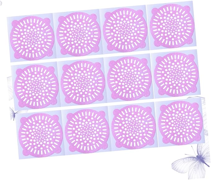 Bathroom Sink Drain Filter 30pcs Disposable Hair Filter Non-Woven Fabric Block Easy to Install and Clean