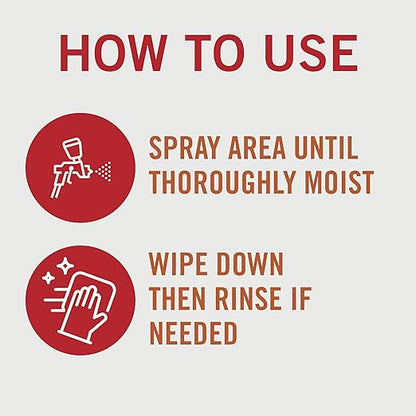 Wall Wash with Biosolv Multipurpose Degreaser for Walls and Smoke Damage Hard Surface Cleaner, 1-Gal Bottle (4 Pack)
