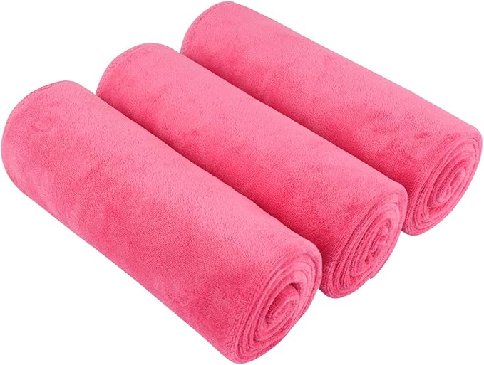 SINLAND Microfiber Gym Towels Super Absorbent Compact Travel Workout Towel Quick Dry Camping Sweat Towel for Sports Beach Swimming Backpacking Hiking and Yoga Men Women 16 Inch X 32 Inch