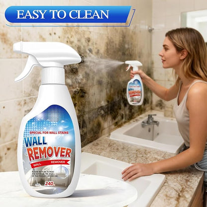 Highly Effective Removal Spray,Wall Cleaner Spray,Multi-Surface Cleaning Solution,Dirt, Dust And Stain Remover,Wall Stain Remover For Wood, Tile, Fabric, And Bathrooms, Kitchens