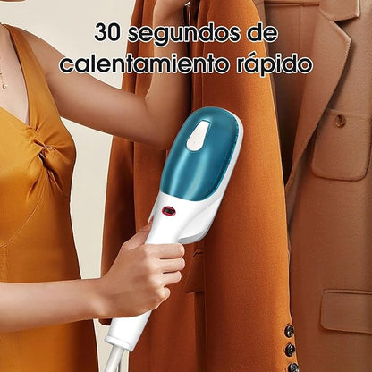 1pc Handheld Steamer Iron for Clothes – 25 Second Heat Up, Powerful Steam for Wrinkle Removal, Ideal for Home, Office, and Travel