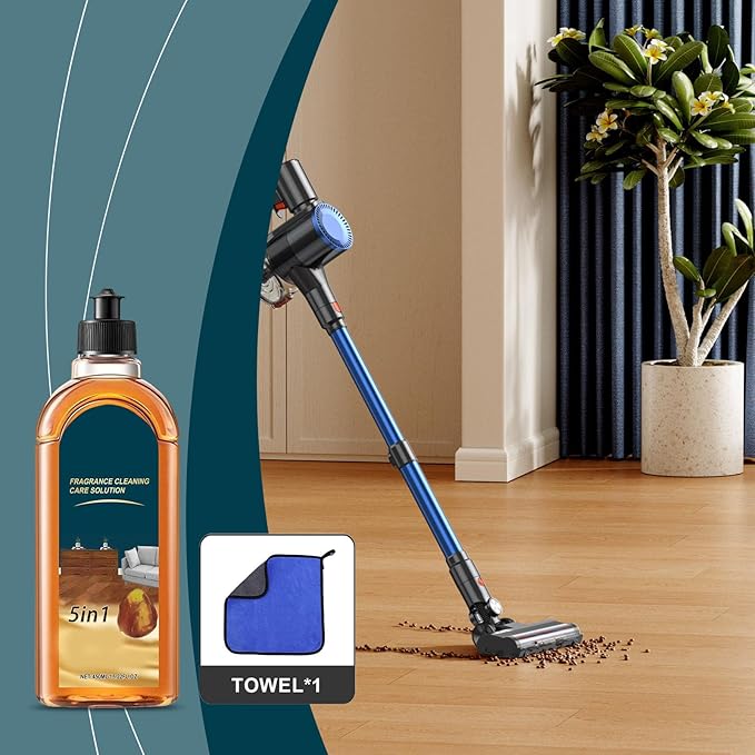 15.8 Oz/450 Ml 5 in 1 Floor Cleaner Shine, Fragrance Cleaning Care Solution 5 in 1, Cleaner & Polish Solution for Hardwood Floors, 2026 New Wood Floor Cleaner, for Home (1)