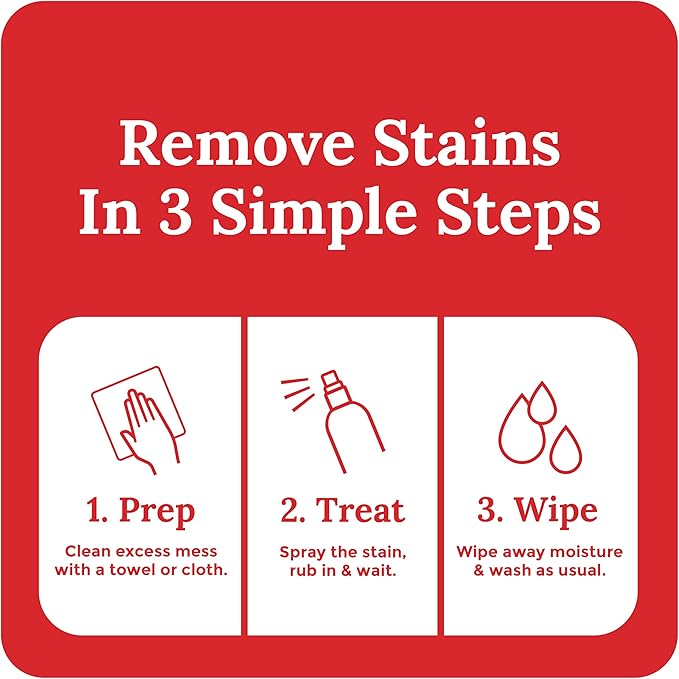 Emergency Stain Rescue Stain Remover Spray - Carpet Cleaner Spray - Wine & Coffee Stain Removal - 4 Fl Oz (Pack of 1)