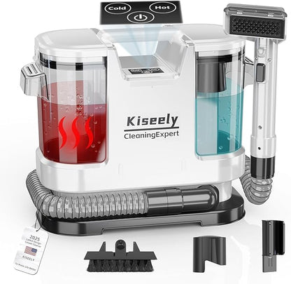 Portable Carpet and Upholstery Deep Cleaner, Instant Heating Rugs Cleaner, Powerful Suction&Deep Cleaning Cleaner Machine for Carpet, Couch, Car, Pets (ZM3)