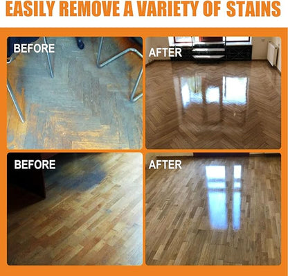 Purevive Wood Cleaner,Purevive Wood Floor Cleaner Spray,Hardwood Floor Furniture Polish and Restore Spray,Purevives Heavy Duty Degreaser for Wood-Cabinets Restores Shine (1PCS)