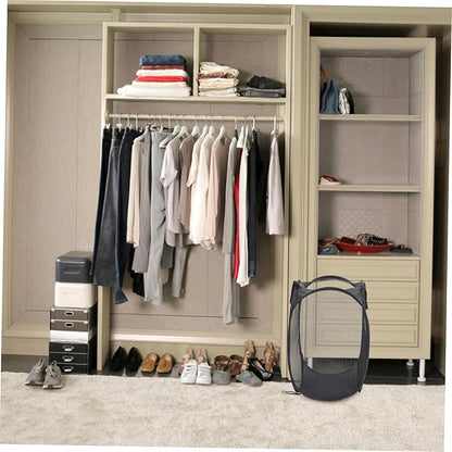 Holibanna Pop up Laundry Basket Collapsible Mesh Laundry Hamper Handles Space Saving Storage for Home