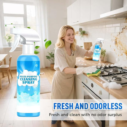Multifunctional Powerful Spray Kitchen Foam Cleaner, 2026 New 120ml Multi-Purpose Cleaning Spray, Easy-To-Use Grease Remover For Kitchen, Fast-Acting Tile Cleaner for Home (3)
