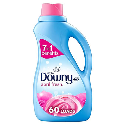 Downy Ultra Laundry Liquid Fabric Softener (Fabric Conditioner), April Fresh, 44 fl oz, 60 Loads