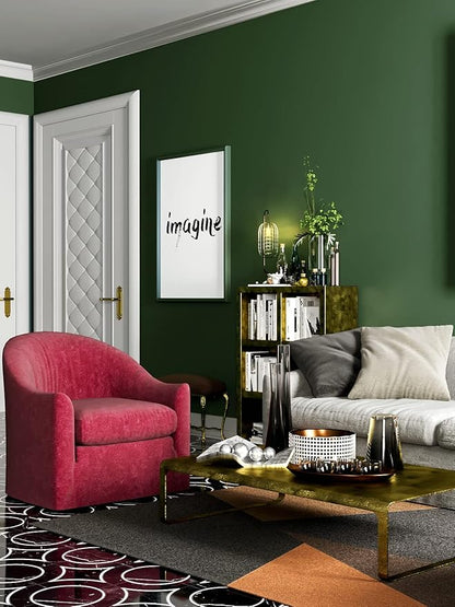Safiyya 393"x17.7" Olive Green Peel and Stick Wallpaper Dark Green Contact Paper Self Adhesive Contact Paper Decorative Wallpaper Vinyl Rolls for Wall