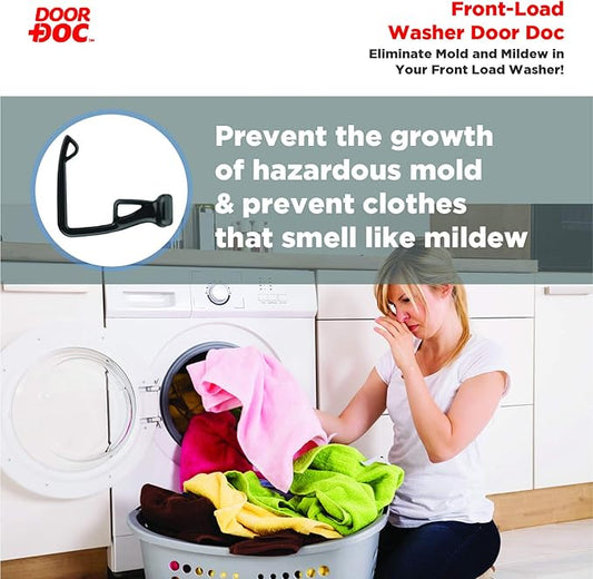 Door-Doc. Your washing machine NEEDS this, your family deserves fresh laundry, free of odor causing moisture! Stop washer odors for GOOD Simple fix for an enormous issue