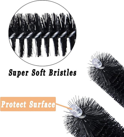 26 inch Clothes Dryer Lint Brush Vent Trap Cleaner Brush - Long Flexible Refrigerator Coil Soft Bristile Brush, Laundry Room and Washer Dryer Organizers