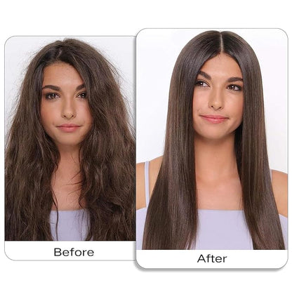 Bamboo Boar Bristle Hair Brush for Women, Men & Kids – Detangling Brush for All Hair Types (Fine, thin, Thick, Curly) Reduces Frizz & Breakage – Smoothing Shine & Health Hair Brush to Travel