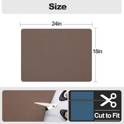 Ecotrim - Dish Drying Mat for Kitchen Counter | Coffee Bar Mat for Countertops | Heat Resistant Drainer Mat with Non-slip Rubber Backed | Hide Stain Kitchen Absorbent Draining Mat | Brown 18"x24"