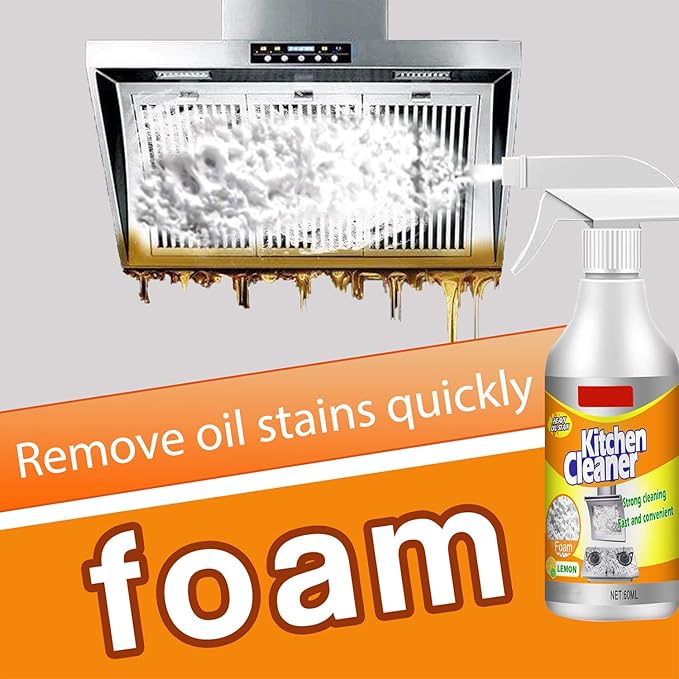NOZEM Clean Sweep Kitchen Cleaner, All-Purpose Kitchen Pots and Pan Cleaner, Powerful Kitchen All-Purpose Cleaner, Kitchen Cleaner Spray (1)