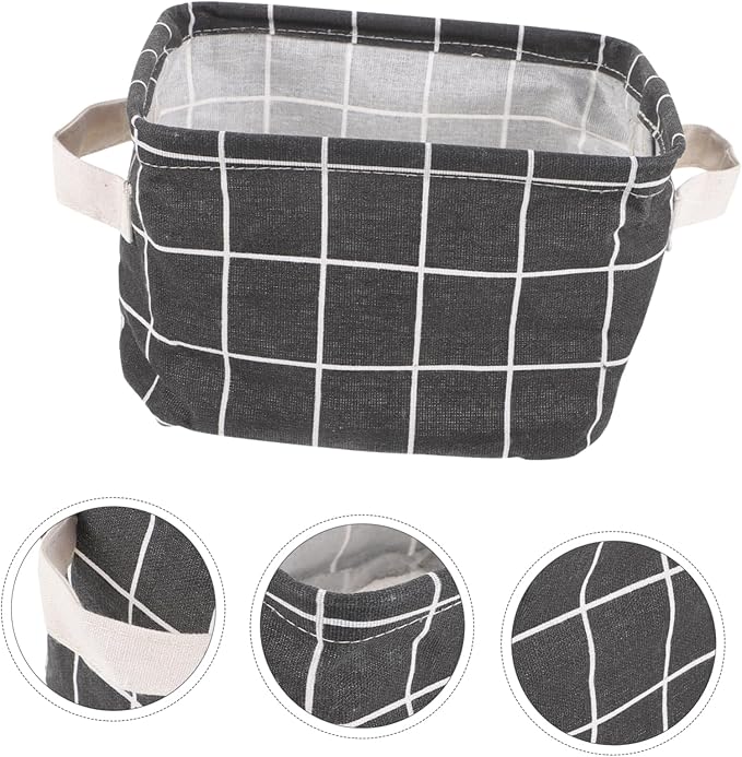 DECHOUS 2Pcs Storage Basket Versatile Organizer Bin for Cabinet Closet Laundry and Home Decor Easy to Transport Durable Design
