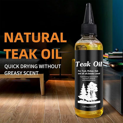 Wood Floor Polish and Restorer, Hardwood Floor Luster-Polish, Wood Floors Restorer, 100ml Furniture Hardwood Polisher Conditioner, Woods Polisher Oil for Outdoor/Indoor/Boats/Shower