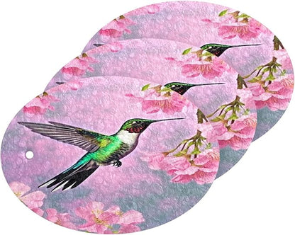 Hummingbird Kitchen Scrub Sponges, Pop-up Kitchen Cleaning Sponges Reusable Dish Washing Sponges for Bathroom Household Cleaning 3 Pack - Non Scratch Scrubber