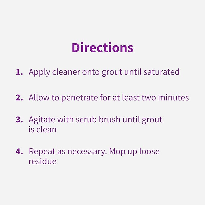 Rejuvenate Grout Deep Cleaner Cleaning Formula Instantly Removes Years of Dirt Build-Up to Restore Grout to the Original Color (32 fl oz x 2 Pack)