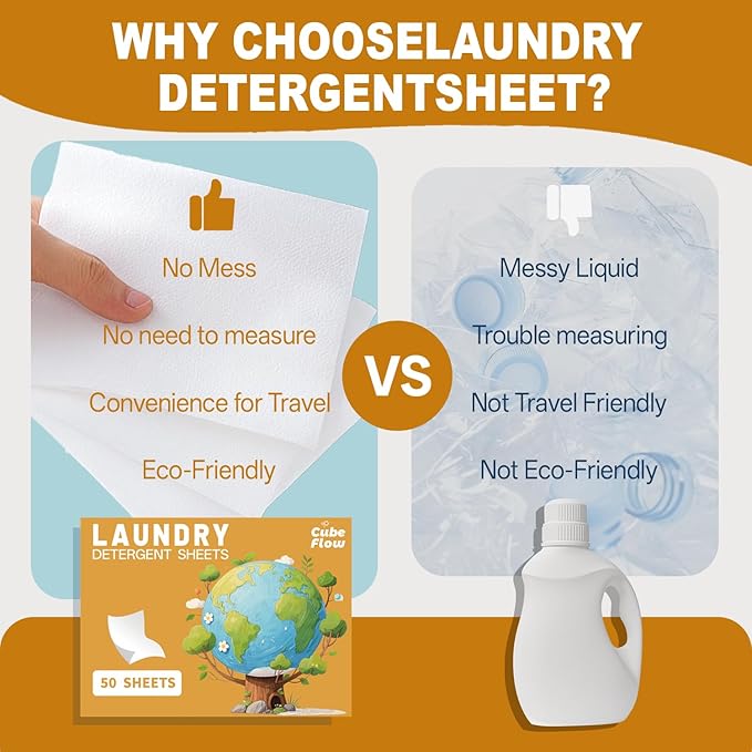 Laundry Detergent Sheets, Ebony Rose Scent - 100 Loads | 72-hour long lasting fragrance, Eco Friendly Sheets | Pre-Measured, Liquidless for Deep Clean | Hypoallergenic (Linen)