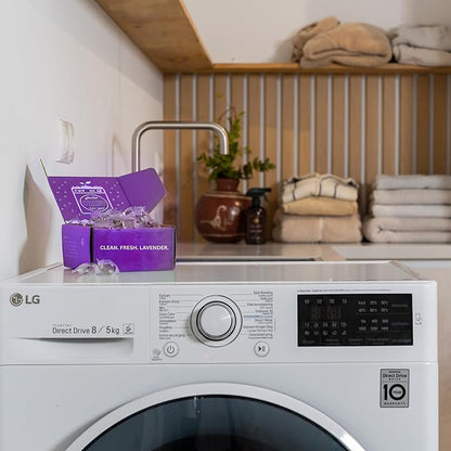 Greenseedz Laundry Pods, Fresh Lavender Scent, 64 Pacs, Eco Friendly, Powerful Clean, Biodegradable, HE Compatible