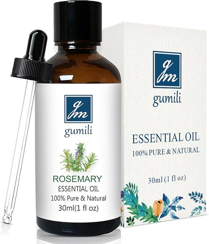 GM Gumili Rosemary Essential Oil, 30ml - Pure, Undiluted Rosemary Oil for Aromatherapy