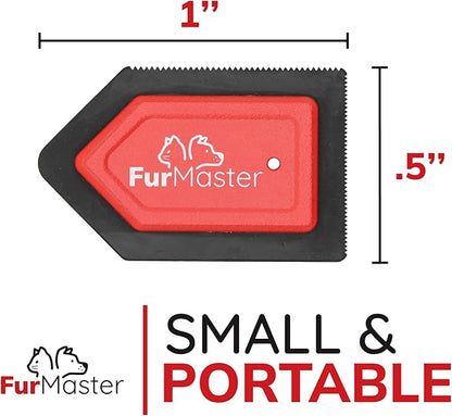 JJ KENT FurMaster - Pet Hair Remover for Furniture - Dog and Cat Fur Remover - Perfect Hair Removal Tool for Furniture and Vehicles