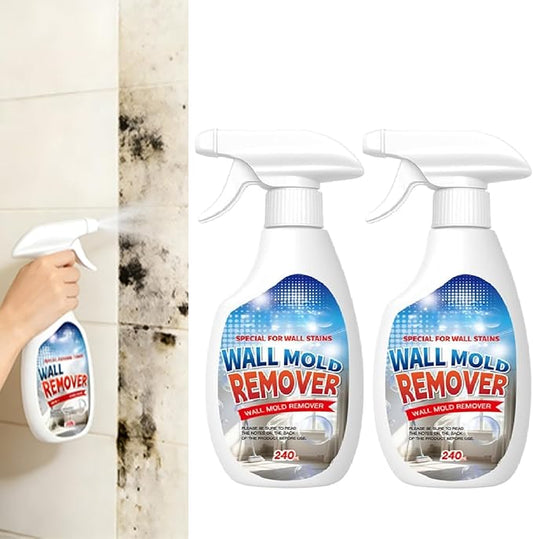 Highly Effective Removal Spray, Wall Cleaner Spray, Multi-Surface Cleaning Solution, Dirt, Dust And Stain Remover, Long-Term Protection, for Bathrooms, Kitchens, Tile, Fabric, Wood (2pcs)