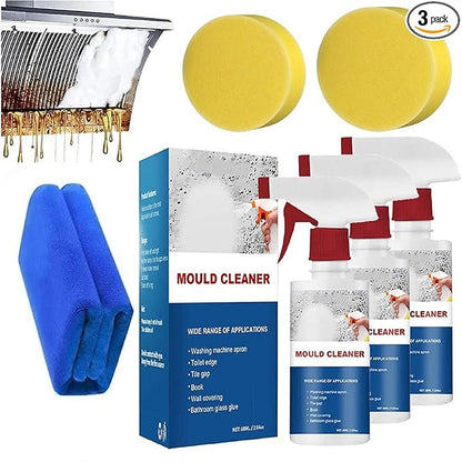 3PCS Mould Cleaner Spray, Mould Cleaner Foam Spray, Powerful Multi-purpose Foam Cleaner, For Household Kitchen, Bathroom, Wall, Ceiling (3)