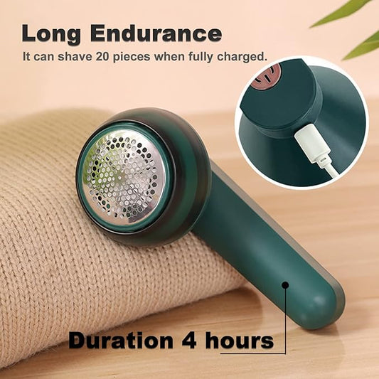 Rechargeable Electric Lint Remover for Clothes - 3 Blades, Quita Pelusas for Ropa