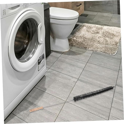 Refrigerator Coil Brush Dryer Vent Cleaner Soft Bristles Washing Machine Drum Brush Easy Cleaning