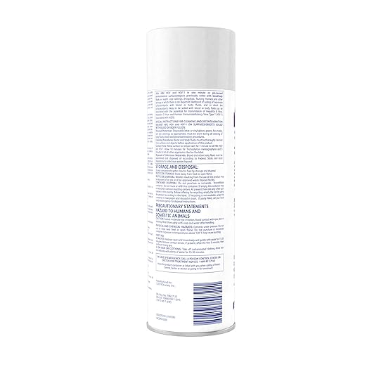 Diversey 04531 Envy Foaming Disinfectant Cleaner, EPA registered Hospital Grade Sanitizing Spray with Lavender Scent, Aerosol, 19-Ounce