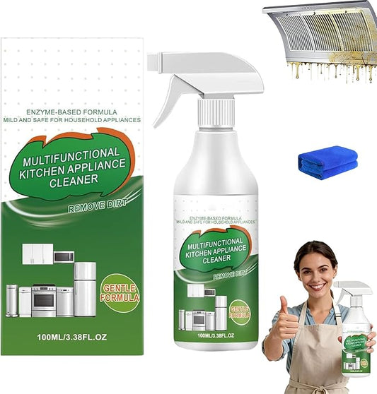 Multi-Purpose Enzyme Foam Cleaner – Versatile, Powerful Multipurpose Kitchen Appliance Cleaner Spray, Powerful & Perfect for Kitchen & Home, Powerful Cleaning (1pcs)