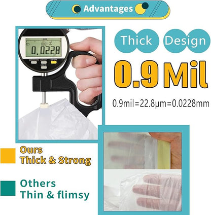 Strong Tall Kitchen Drawstring Trash Bags,big tall garbage can liners, 13 Gallon, Unscented, 50 Count