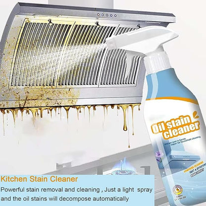 Kitchen Cleaner, 500ML Oil Stain Cleaner, Foam Heavy Oil Cleaner,Kitchen Cleaning, Heavy Stain Cleaning for Induction Cooker, Microwave Oven