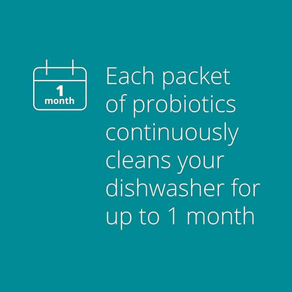 Smart Choice 10SCPROD02 Probiotic Dishwasher Cleaner, 6 Treatments