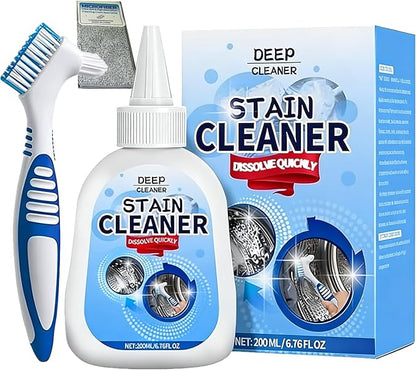 Active mold stain remover gel, heavy-duty remover, multi-purpose cleaner, suitable for tile floor grout, bathroom shower glass, sealant, front-loading washing machine sealant cleaner, etc 6.76 fl oz.