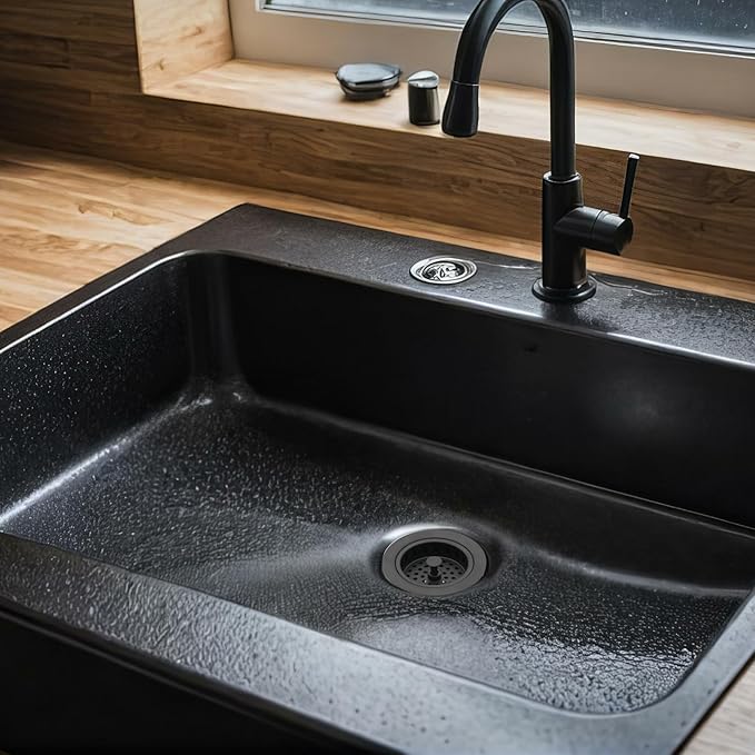 Westbrass A214-12 3-1/2" Post Style Large Kitchen Sink Basket Strainer, Oil Rubbed Bronze
