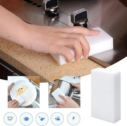 100 Pack Dish Sponges, Nonscratch Natural Cellulose Dish Sponge,Reusable Heavy Duty Durable Kitchen Sponges for Washing Dishes for Washing Dishwashing Bathroom Household Cookware Scrubbing