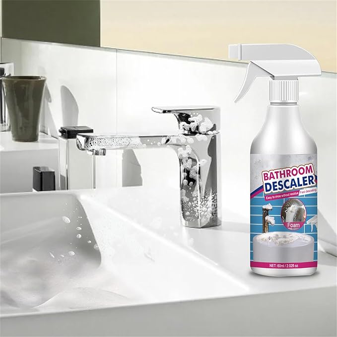VIED Bathroom Descaler Cleaner, Bathroom Descaler Stubborn Stains Cleaner, Bathroom Descaler Foam Cleaner (3)