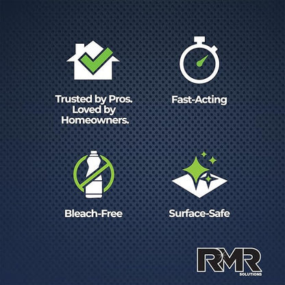 RMR Polish & Protect Bundle – Xtreme Soap Scum Remover + RMR-141 EPA Registered Mold & Mildew Spray, 2-Step Clean & Disinfect System for Buildup, Hard Water, Tile, Surfaces, Glass, 2–32 Oz Bottles