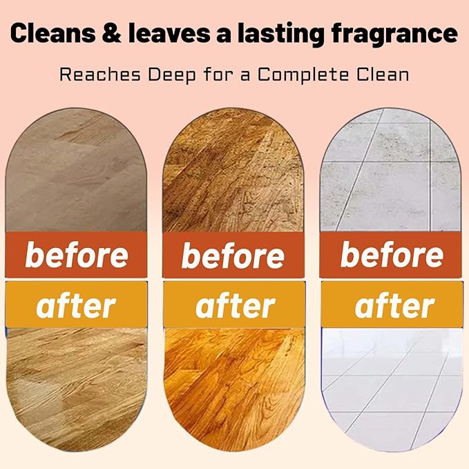 Tile Cleaner, Original Floor Cleaner, Grout Cleaner for Tile Floors, Deep Cleaning Multipurpose Powerful Stain Removing Liquid for Floors, Bathroom Shower, Kitchen (1, 1 PCS)