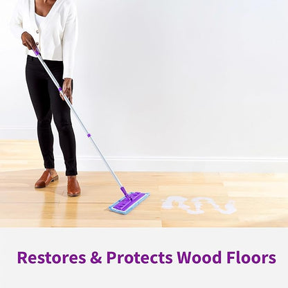 Rejuvenate Professional Wood Floor Restorer Fills Scratches, Shines And Protects Wood Flooring For A Matte Satin Shine, 32 Ounces
