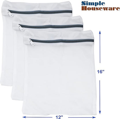 Simple Houseware Laundry Bra Lingerie Mesh Wash Bag (3 Medium)