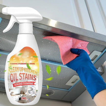 Heavy Duty Degreaser, Fruity Fresh Scent, 240mL, Kitchen Degreaser Spray, Oil Remover Spray, Powerful Oil Remover, For Grill, Stove Top, Sink, Oven, Countertops