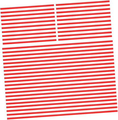 40pcs Plastic Spray Can Lubricant Tube Replacement Tubes Rust Remover Spray Nozzles Leakproof Design Versatile for Home and Industrial Cleaning