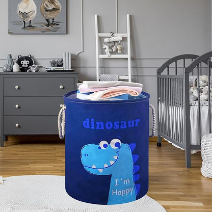 Round Laundry Basket Storage Bins Nursery Hamper Gift Baskets for Home,Office,Home Decor