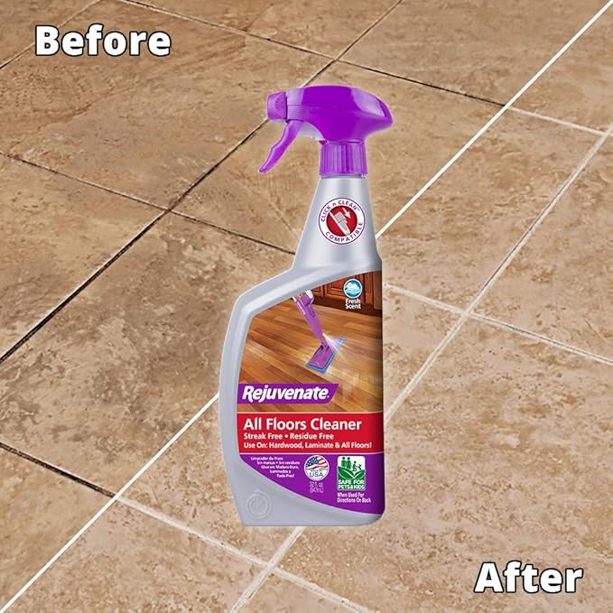 Rejuvenate Shine Refresher Hardwood Polish Restorer 32oz Cleaner 32oz