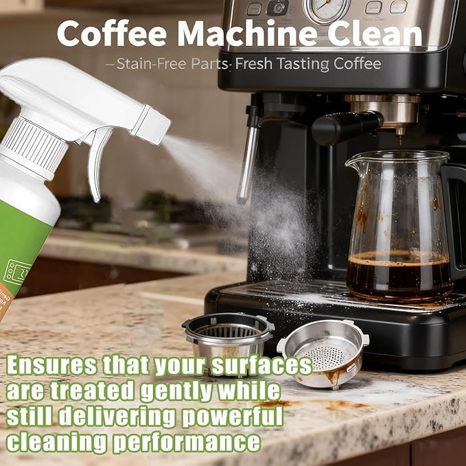XIRUJNFD Natural Enzyme Formula to Household Appliances, Electrolyzed Ion Kitchen Cleaner Spray, Multi-Purpose Cleaner for Hold, Oven, Stove, Range Hood, Easy Cleaning Household Items (3)