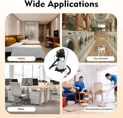 Commercial Carpet Cleaning Machine, 1000w 40l/11gal, 3 In 1 Carpet Extractor Carpet Spraying Floor Brush Cleaner Extractor Vacuum Washing Machine for Hotels, Guest Houses, Dry Cleaners, Offices